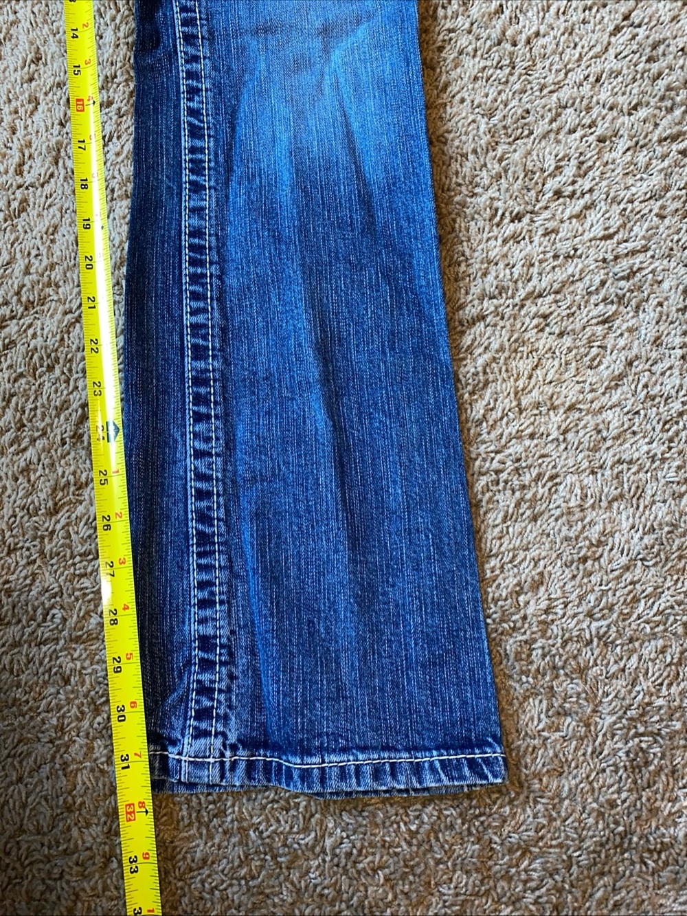Ariat FR CAT2 Jeans Womens 28R Blue Mid Rise Boot Cut Flame Resistant Workwear - Picture 7 of 10